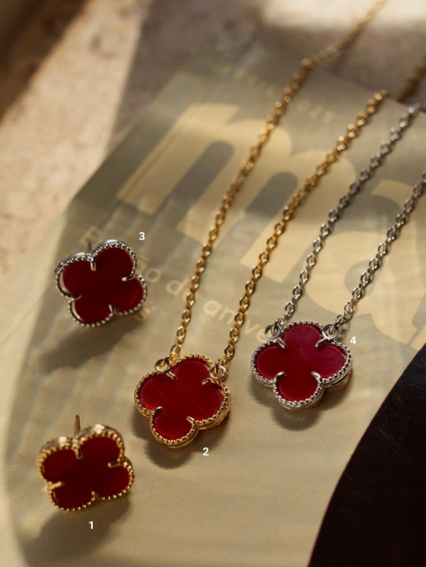 Conjunto Trevo de 4 folhas