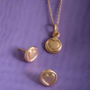 Conjunto Brinco e Pingente