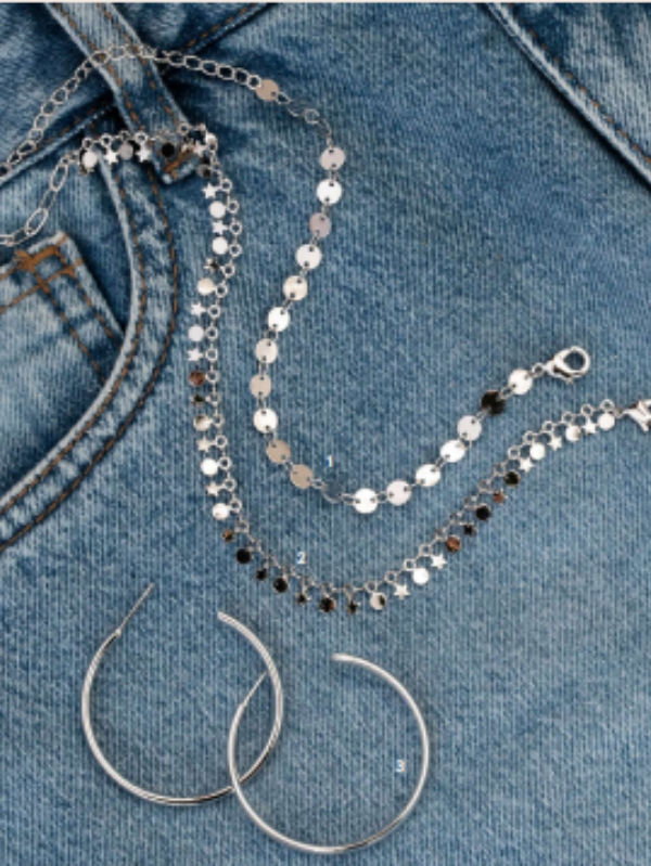 Brinco + Pulseira e Tornozeleira