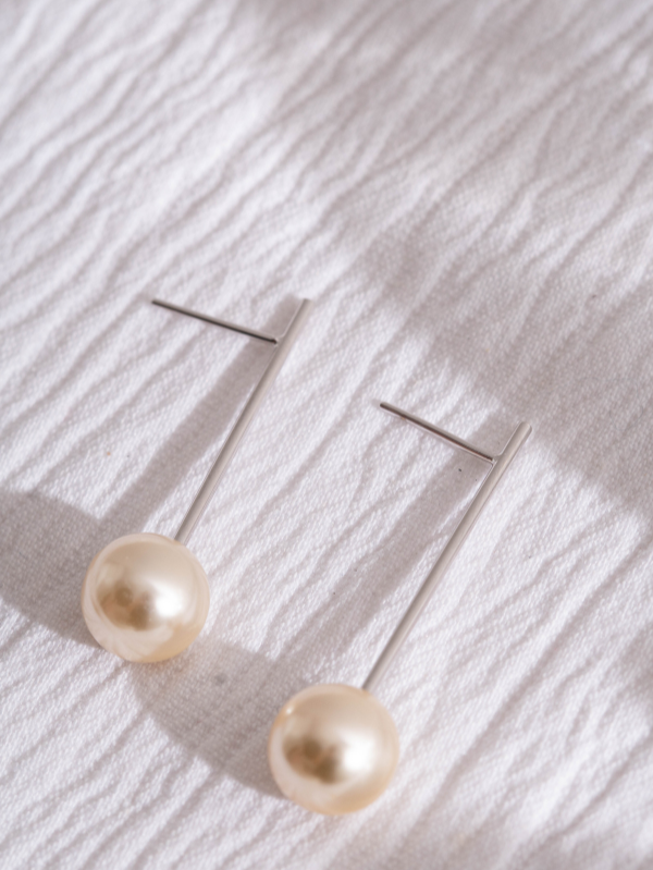 Brinco Pérola  - Tam 3,7 cm